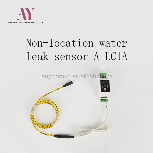Anying sensing cable water sensor rope water leak detection cable tape for monitoring system