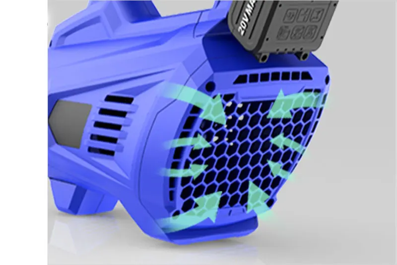 Wintools high-capacity air volume 18V hand held battery cordless leaf blower 2-Speed control for versatility to switch