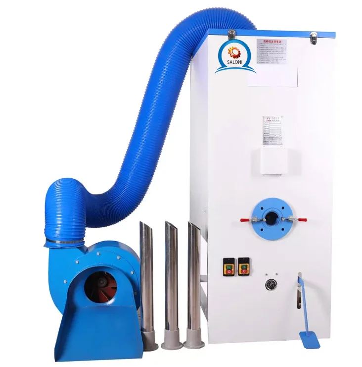 best selling air pump type automatic pillow filling line cotton packing machine