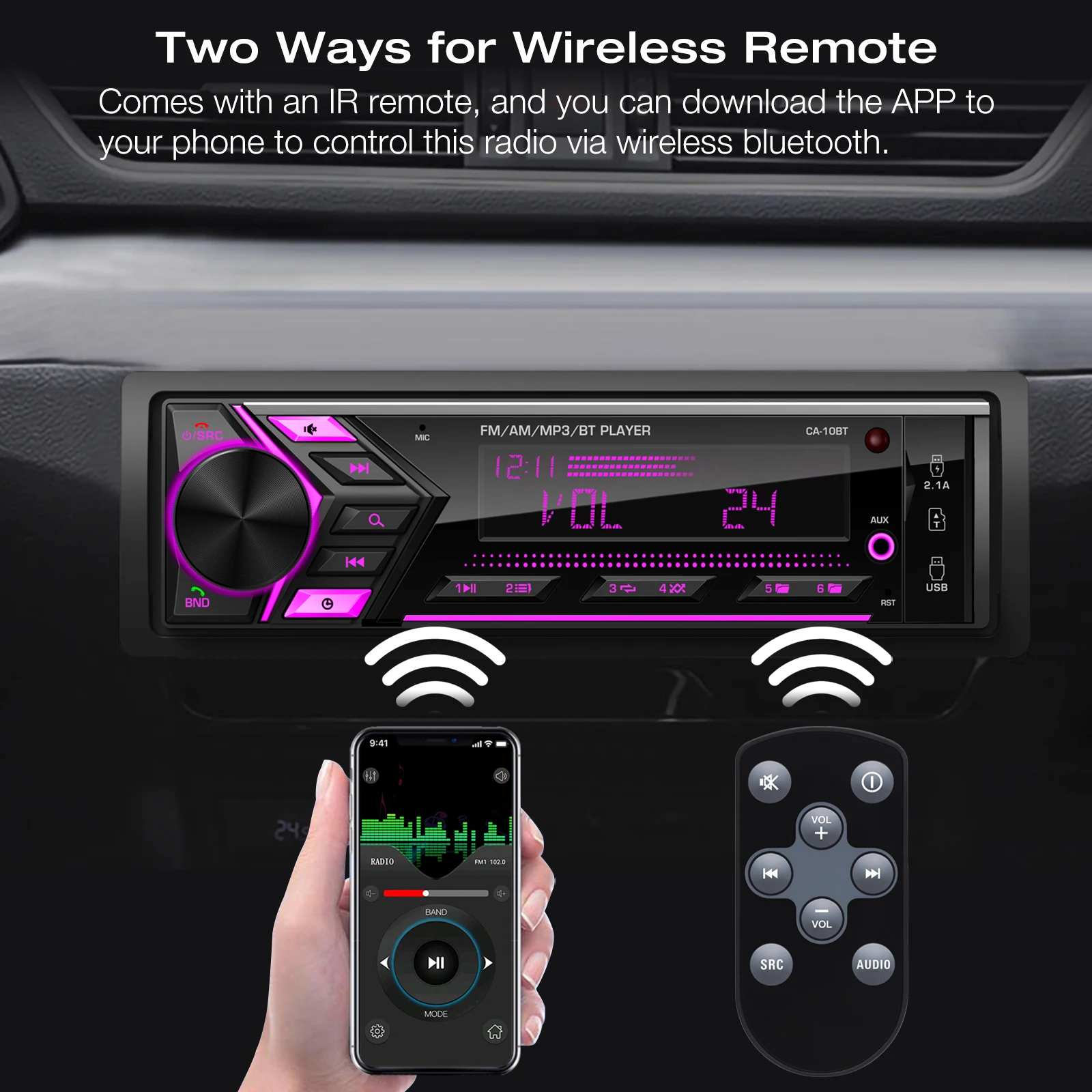 GrandNavi Автомагнитола 1 Din автомагнитола авто Mp3 Fm плеер стерео Универсальный BT музыкальный FM/AM/RDS