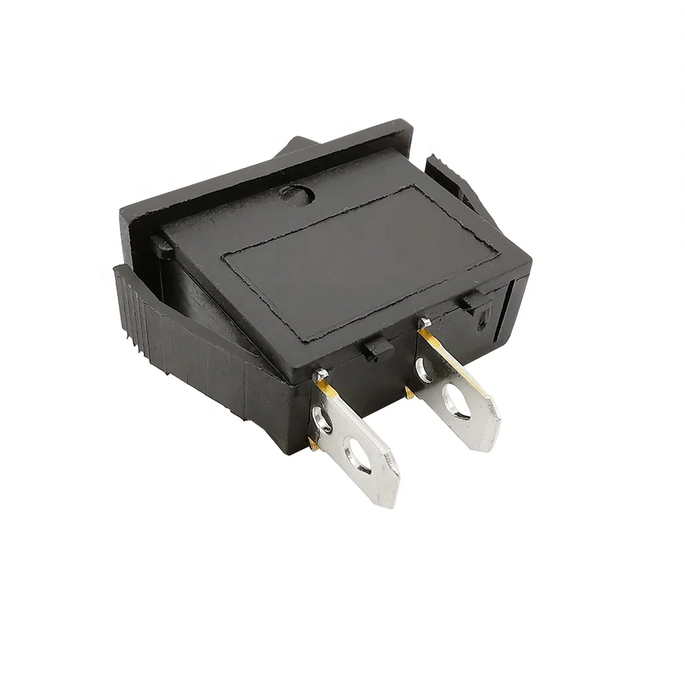 KCD3 Rocker Switch 16A/250V 20A/125V 2 Pin ON-OFF Boat Ship Power Switch Black