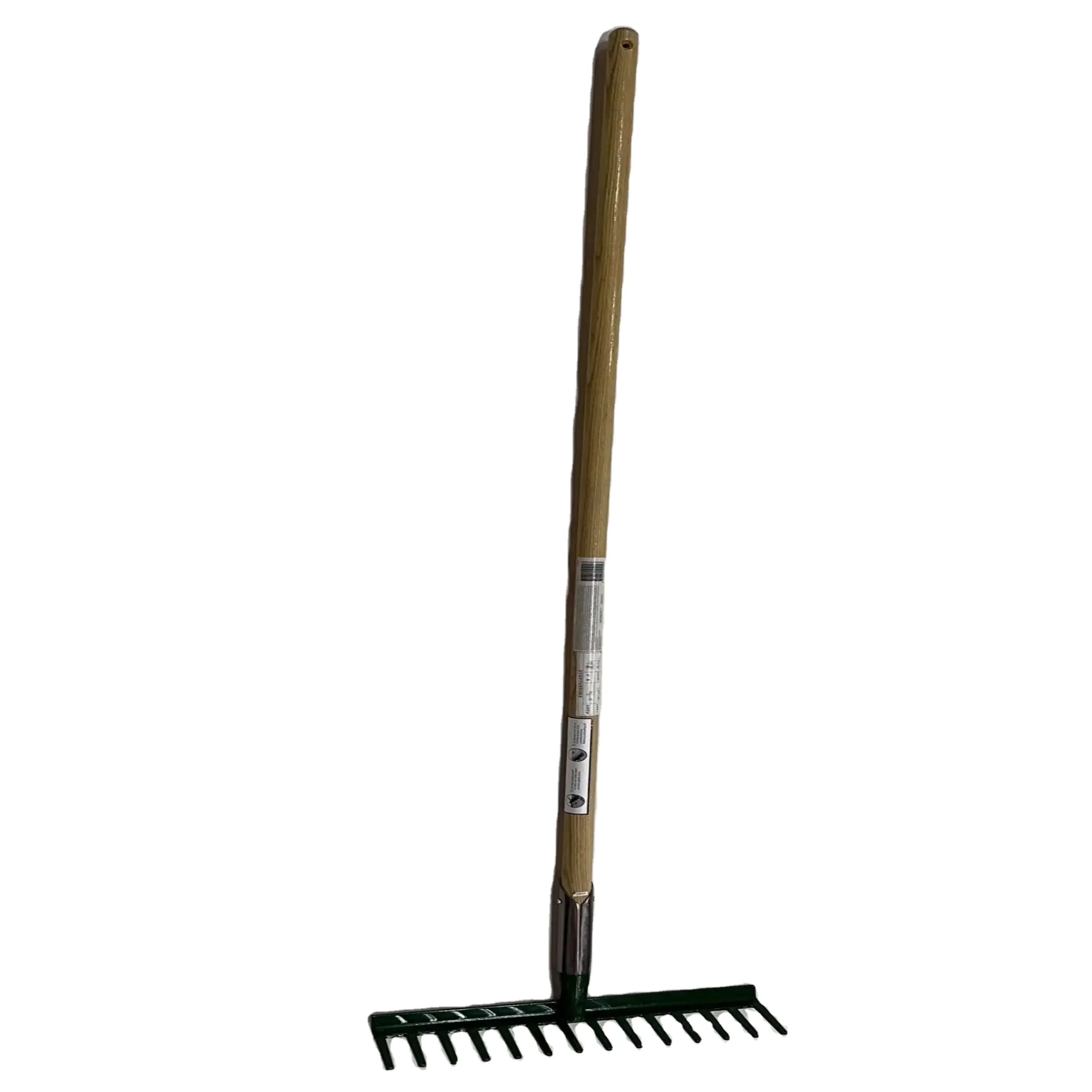 garden tools Wholesale wooden hande garden rake  landscape levegradingling rake leaf lawn leveling rake