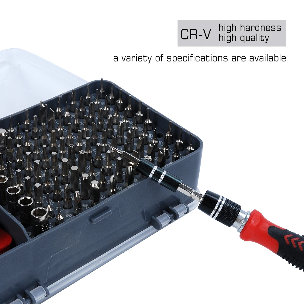 Multi 115-in-1 Precision Mini Mobile phone Laptop Repair Tools Interchangeable Screwdriver Bits Set
