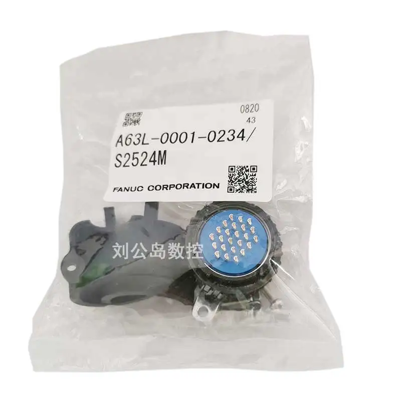 Fanuc servo robot plug cnc  EE J3 axis parts A63L-0001-0234/S2524M 100% original new