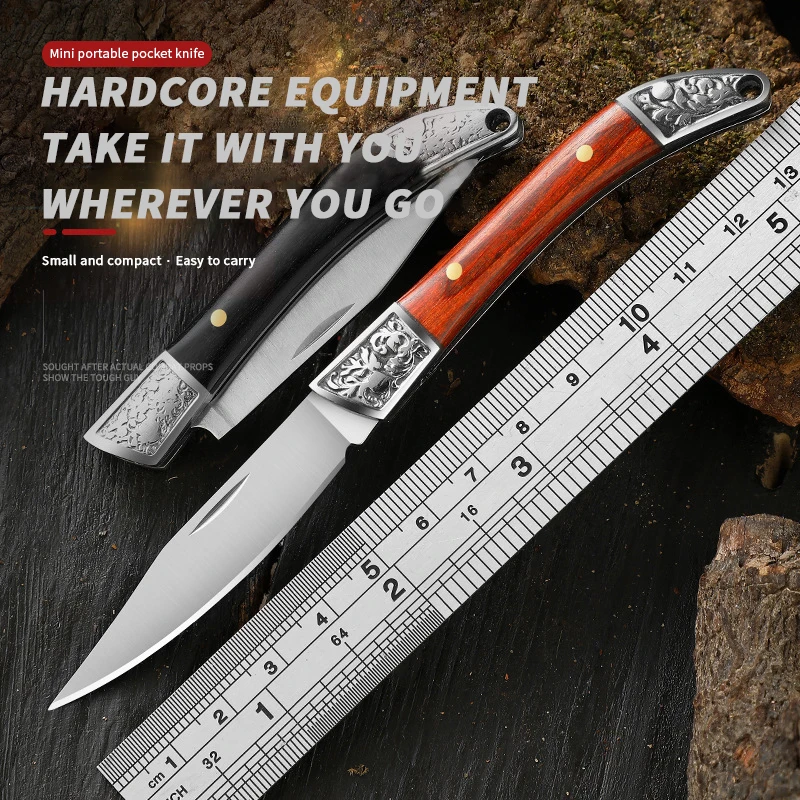 Promotion Outdoor Camping Folding knife Multi-purpose Camping survival high-hardness hunting folding knife