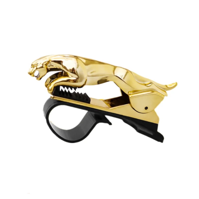 china factory hot selling leopard shape smartphone stand holder for car dashboard
