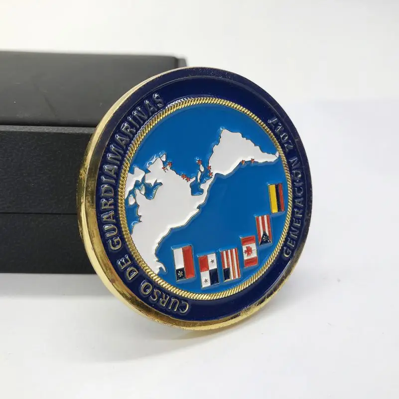 Factory custom logo silver eagle coin metal collectible commemorative coins