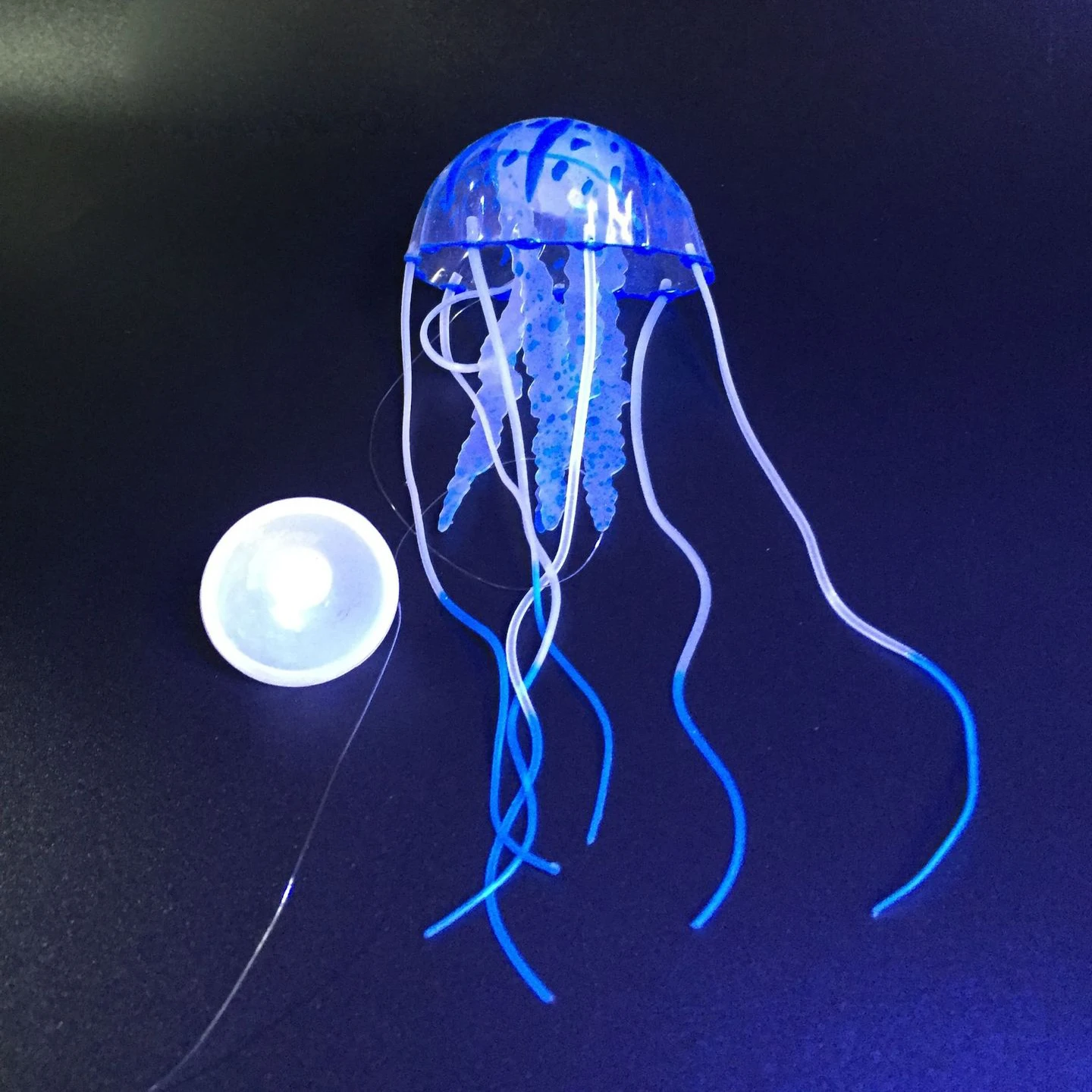 Aquarium Decorations Simulate Fluorescent Jellyfish Floating Soft Jellyfish Aquarium Products Fish Tank Accessories