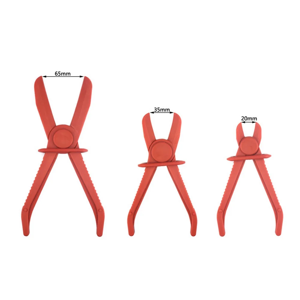 3pcs Tubing Clamp Automobile Tubing Sealing Pliers Car Plastic Cut-off Disconnection Pliers Auto Repair Tools Auto Repair Tools