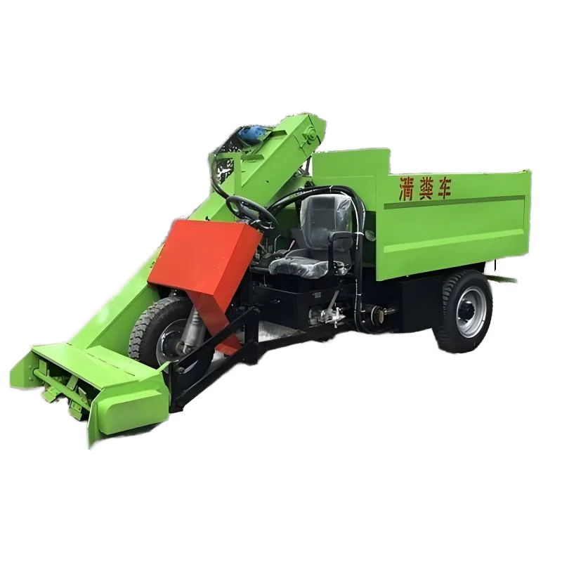 Efficient Three-Wheeled Manure Truck Pump Motor New Agriculture Animal Scraping Manure Cleaning Equipment Manor Animal Husbandry