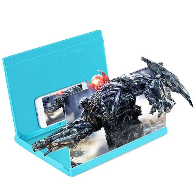 2020 Hot Selling Products 6D Projection 12-Inch 14-Inch Screen Enlarged Folding Mobile Phone Screen Magnifier