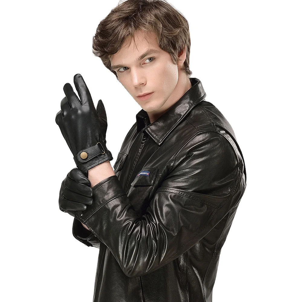 Мотоциклетные Перчатки cabretta из натуральной овечьей кожи, мужские модные перчатки на заказ, оптовая продажа