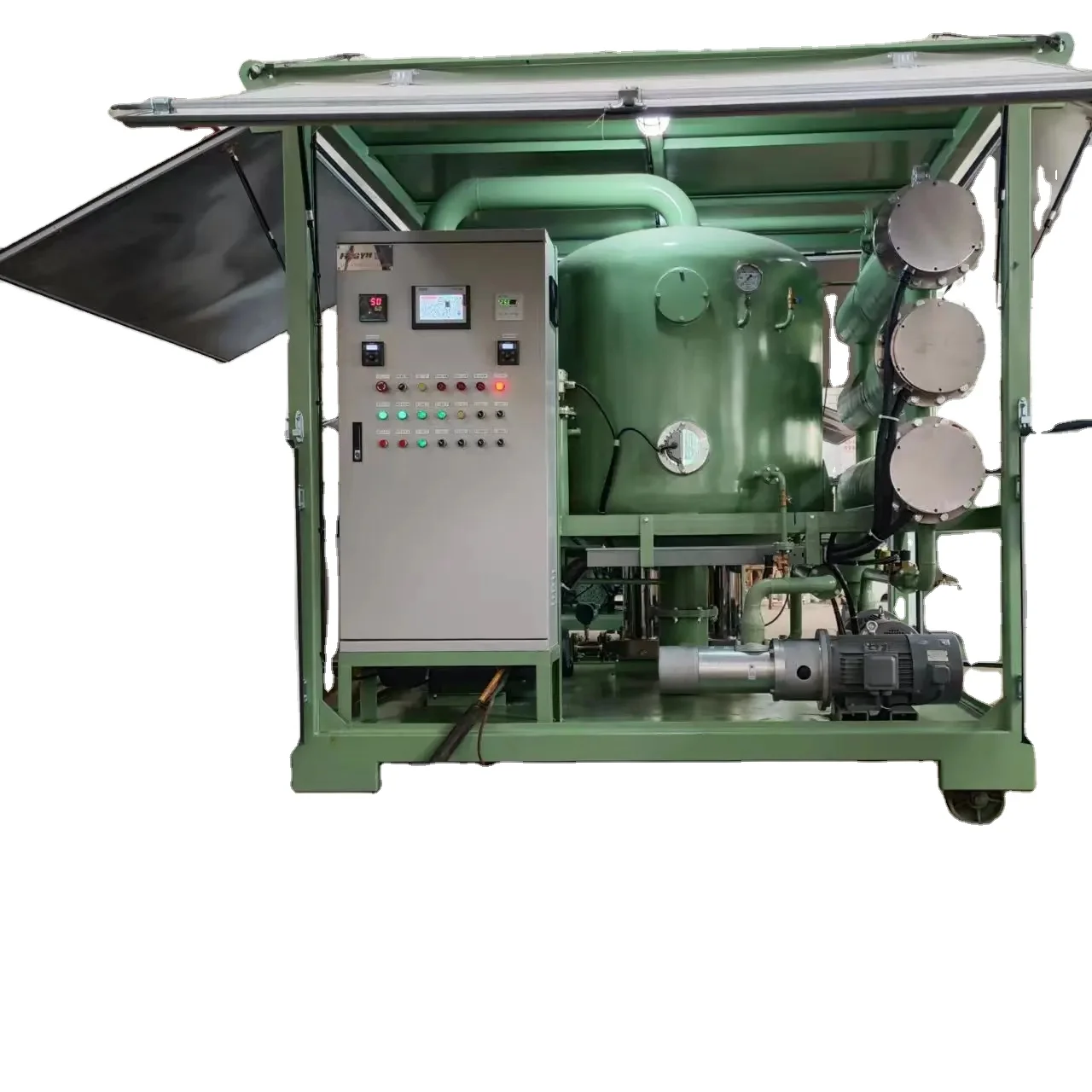 12000L/HTransformer Oil Purifier Machine/high vacuum oil purification plant