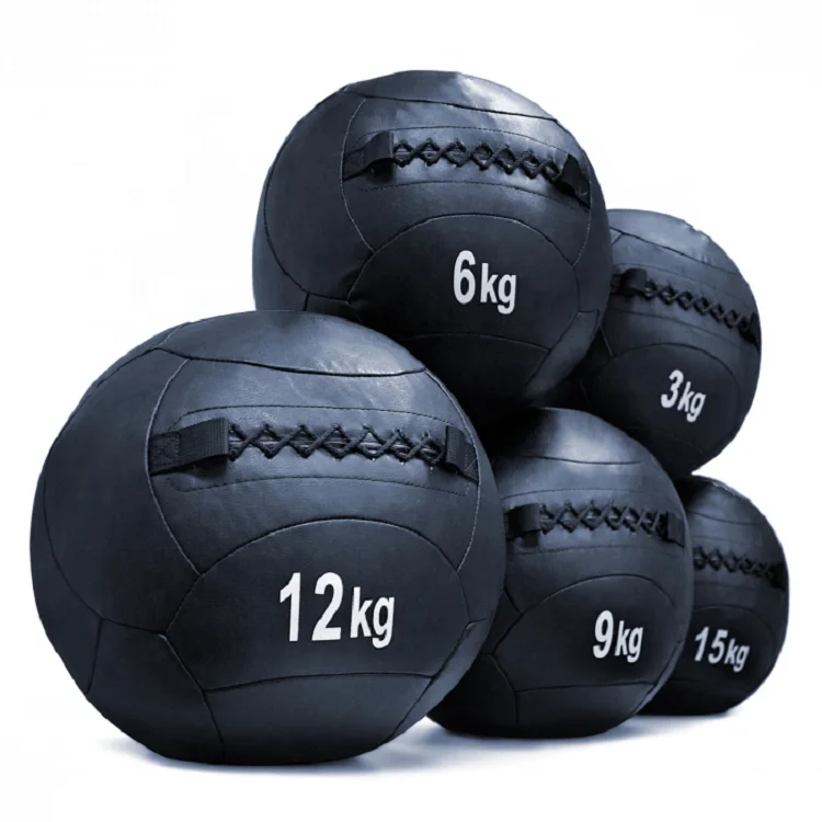 Wholesale High Quality Custom Logo Soft PVC Weight Exercise Medicine Wall Ball