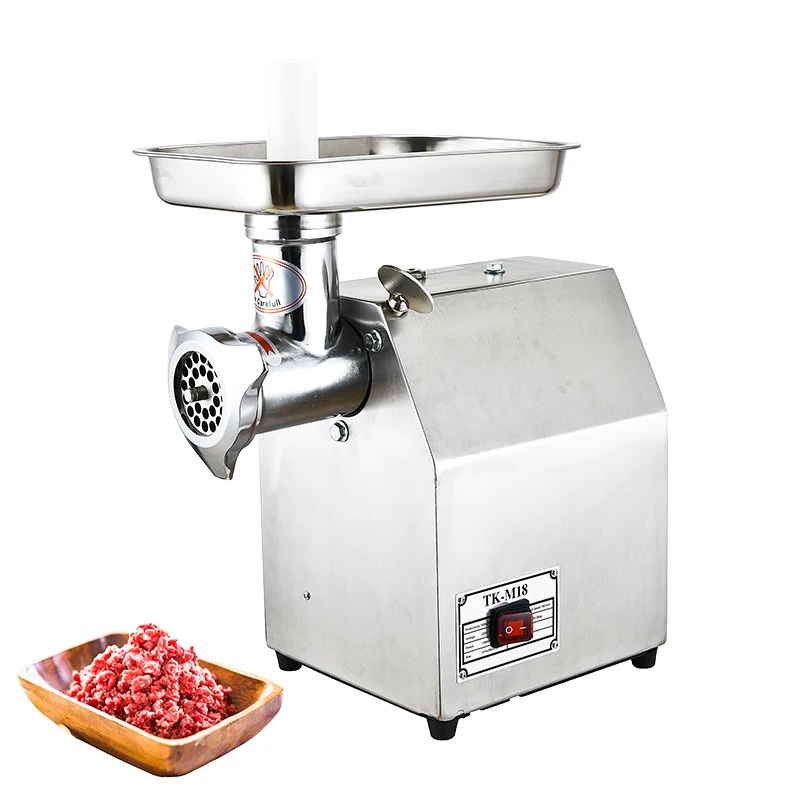 commercial meet machines meat grinder electric meat grinder and meat cutter mincer with sausage stuffer used
