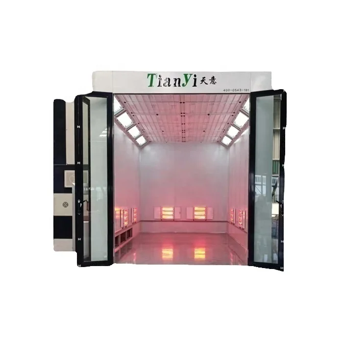 Diesel Heating Spray Booth Car Spray Booth Spray Paint Bake Booth