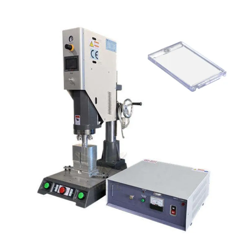 2600W 15K PSA Slab  Acrylic Card Slab Ultrasonic Plastic Welder Machine PVC Ultrasonic Welding Grading Card machine