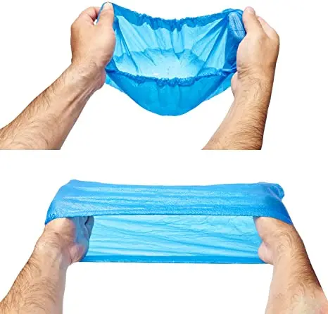 Automatic machine made  High quality plastic shoe cover waterproof