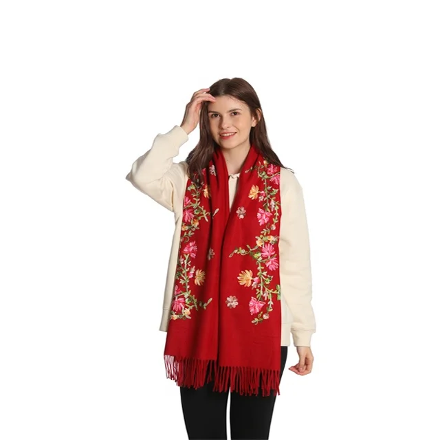 New Premium Wrinkle Cashmere Muslim Scarf Women Blend Double Long Ff Scarf For Women