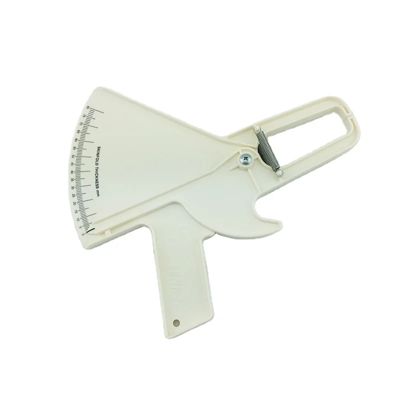 2019 ZHUOYU Economy Plastic Skinfold Caliper, Slim, Guide style