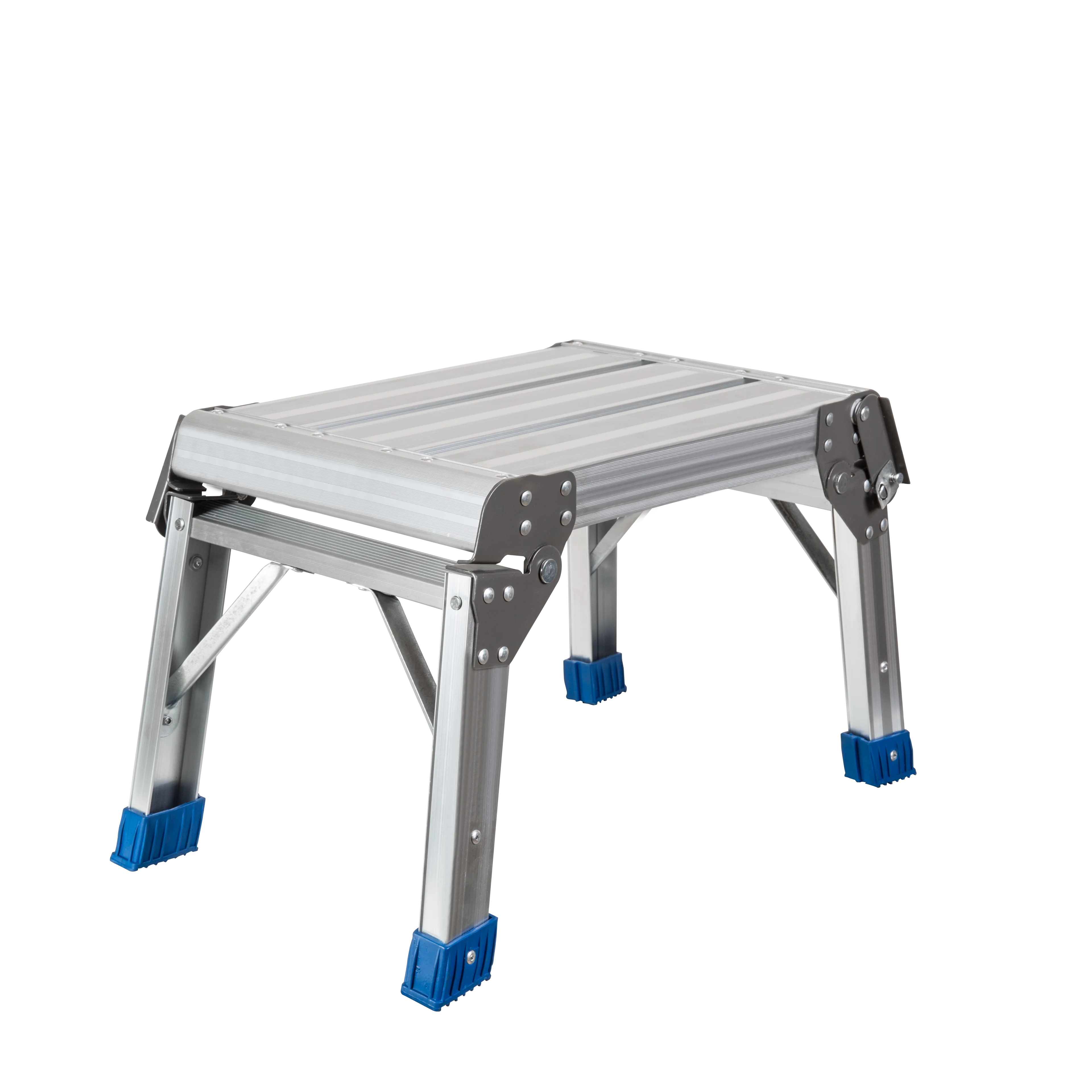 Factory customized car wash aluminum alloy work platform household folding work platform ladder step