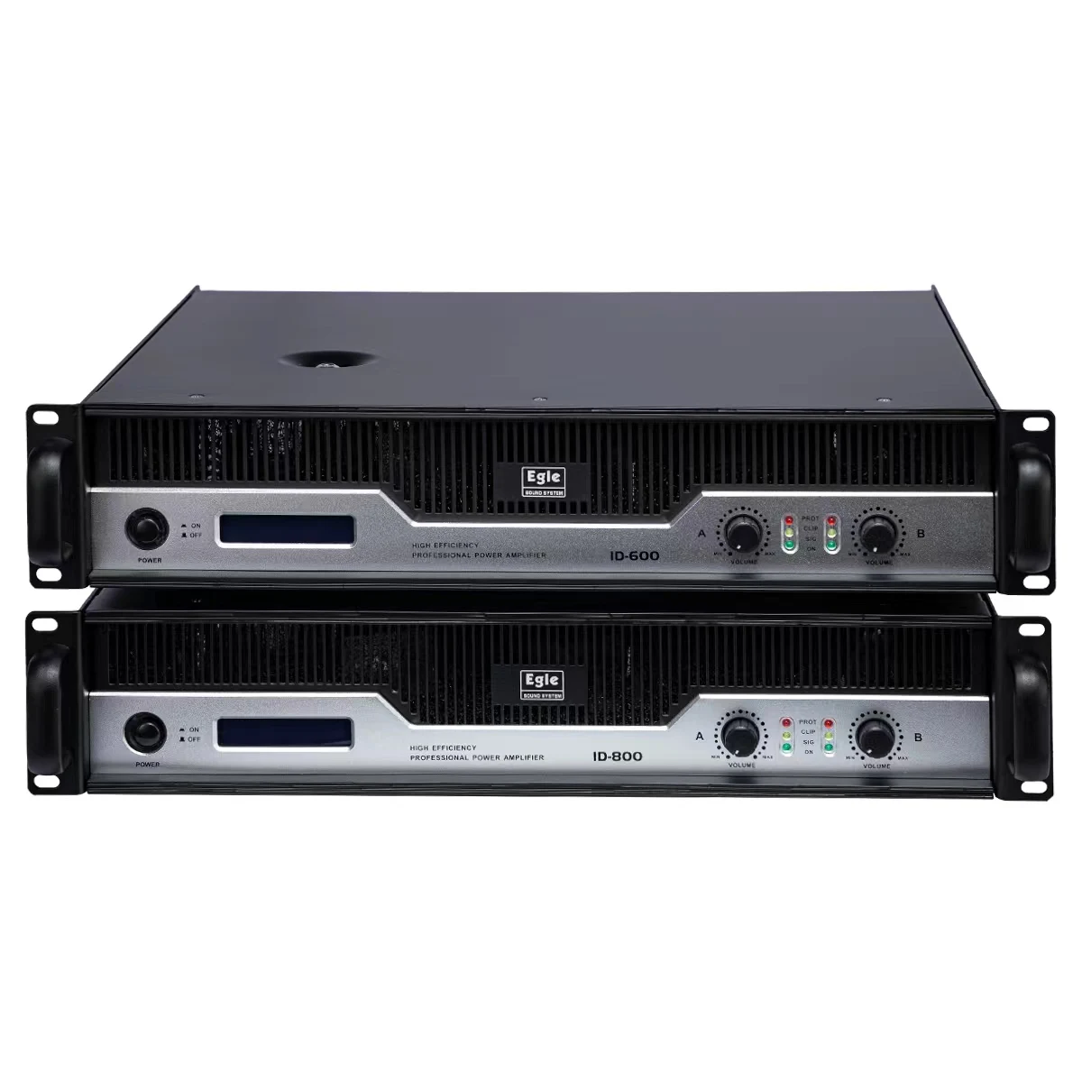 2 unit volume 2 channel 800 W professional power amplifier audio for passive speaker