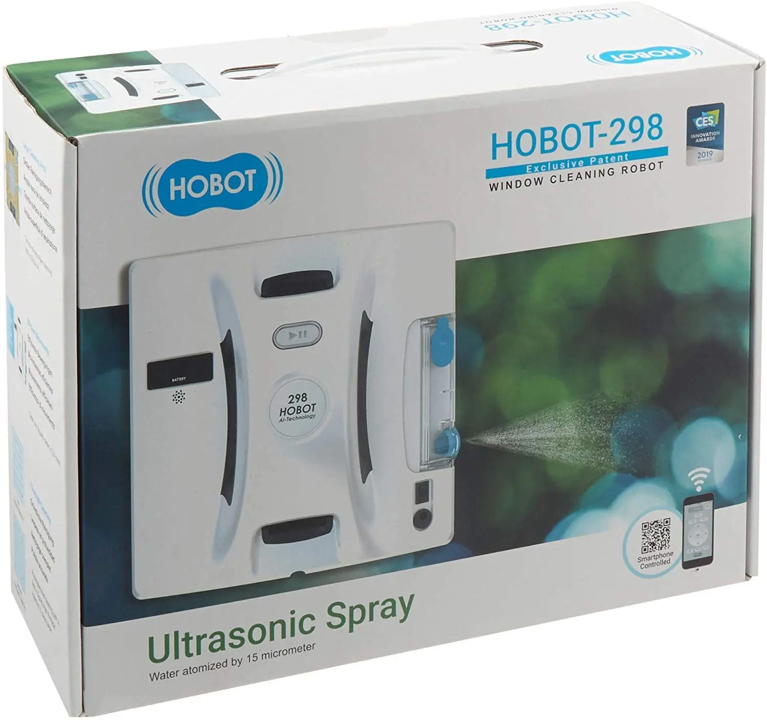 Hobot 298  window cleaner intelligent window cleaner automatic glass cleaner