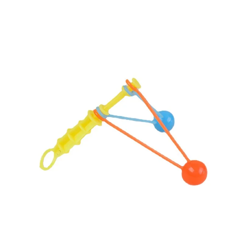 Hot Sale Interesting Pendulum Double Touch Balls Colorful Mini Plastic Toy for Children and Kids