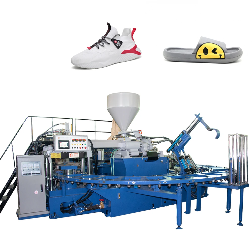 TPR пластик PU для изготовления обувной подошвы обуви для обуви из ПВХ для машины для литья под давлением ПВХ сандалии делая машину