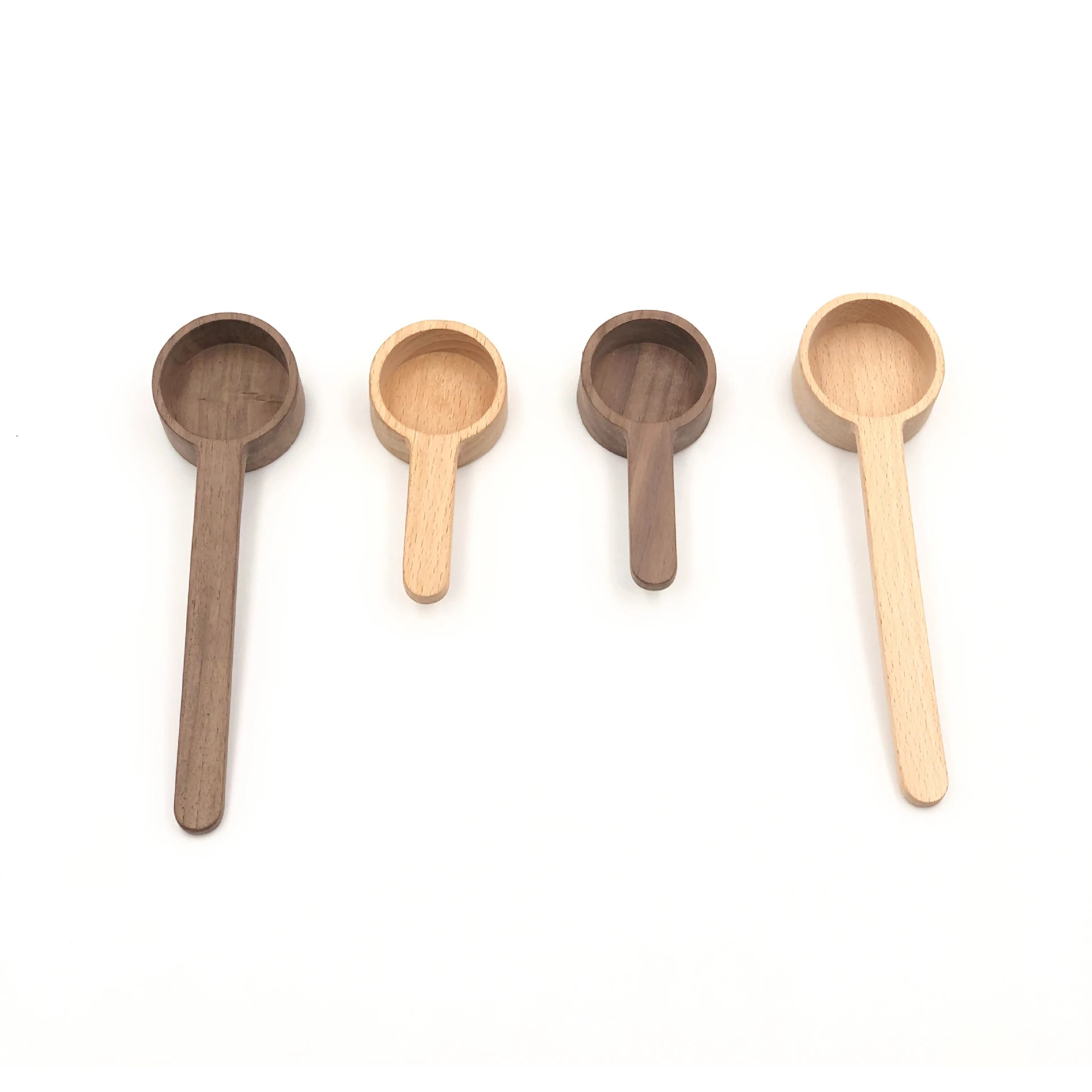 Spoon Measuring  Coffee Beans Ground Beans or Tea Wooden Coffee Scoop