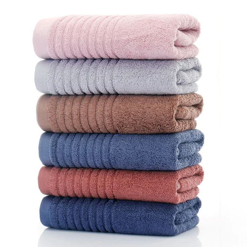 Cheap Wholesale Custom organic bamboo facial  face towels bath towel for gifts