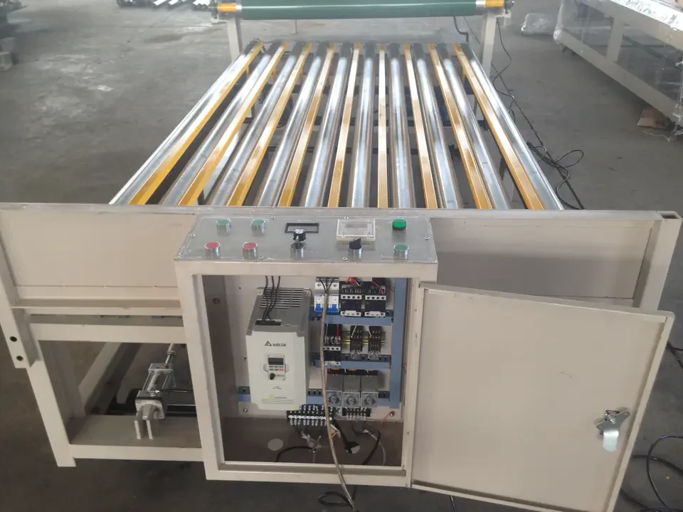 прямоугольный конвейер и укладчик