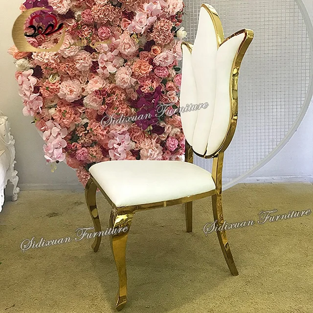 Wholesale stainless steel wedding banquet hall chairs for selling in FOSHAN