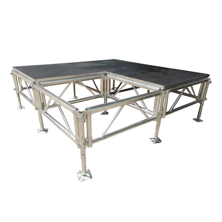 Mobile aluminum staging 4ft*8ft for concert wedding hotel events