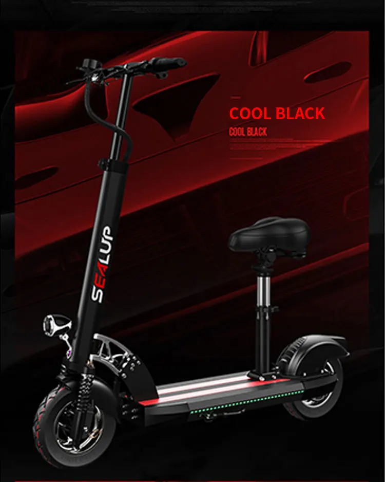 Top Sale High Quality Two-wheeled Lithium Battery Station Rides A Portable Folding Scooter