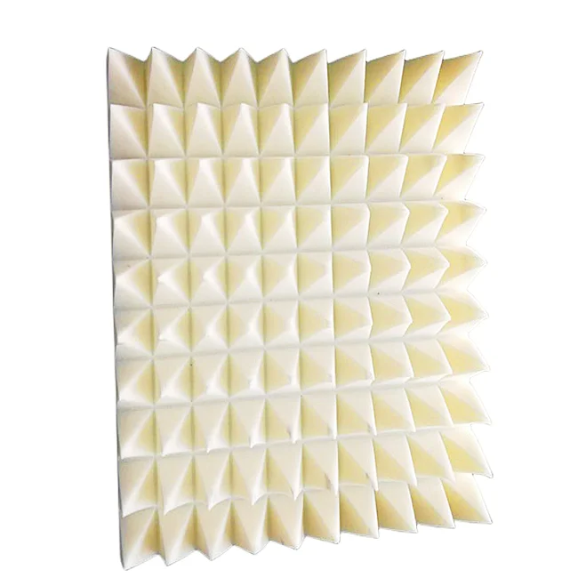 Pyramidal microwave rf foam absorber for rf shielding room sa-500