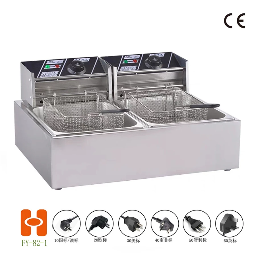 
Wholesale electric Deep Oil Fryer Kitchen equipment French Fries Machine Chicken Fryer meat donut fryer 