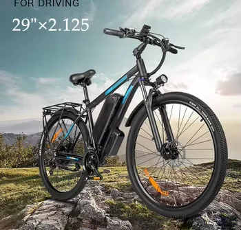 CXZN-C29 adults 1000W electric commuting bicycle 48V 21Ah lithium battery 29 inches tire aluminum alloy frame 7 speed ebike