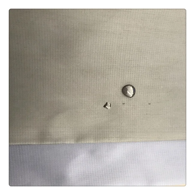 Waterproof 210T Ripstop Bag Lining Polyester Taffeta Fabric Backpack Luggage Fabric