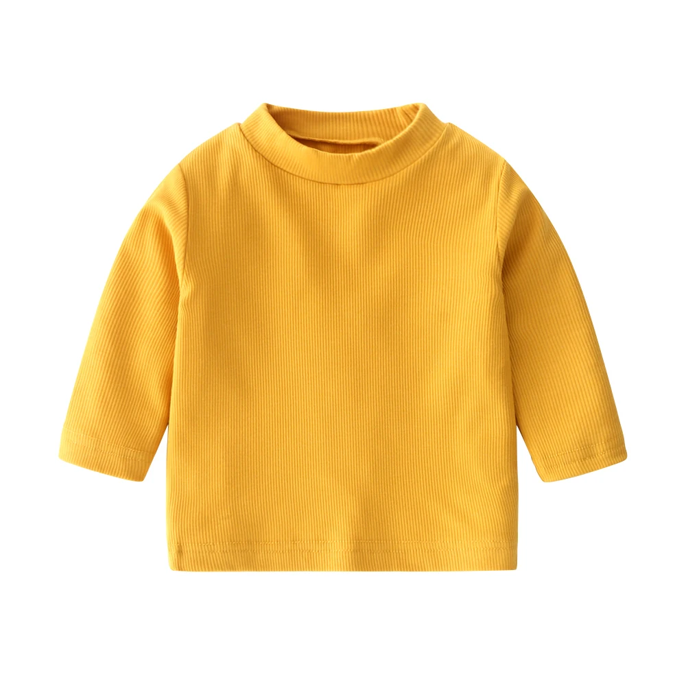 Оптовая продажа, новинка весны 2020, стильный Повседневный пуловер, детская одежда, детская одежда, футболка с длинным рукавом для маленьких девочек