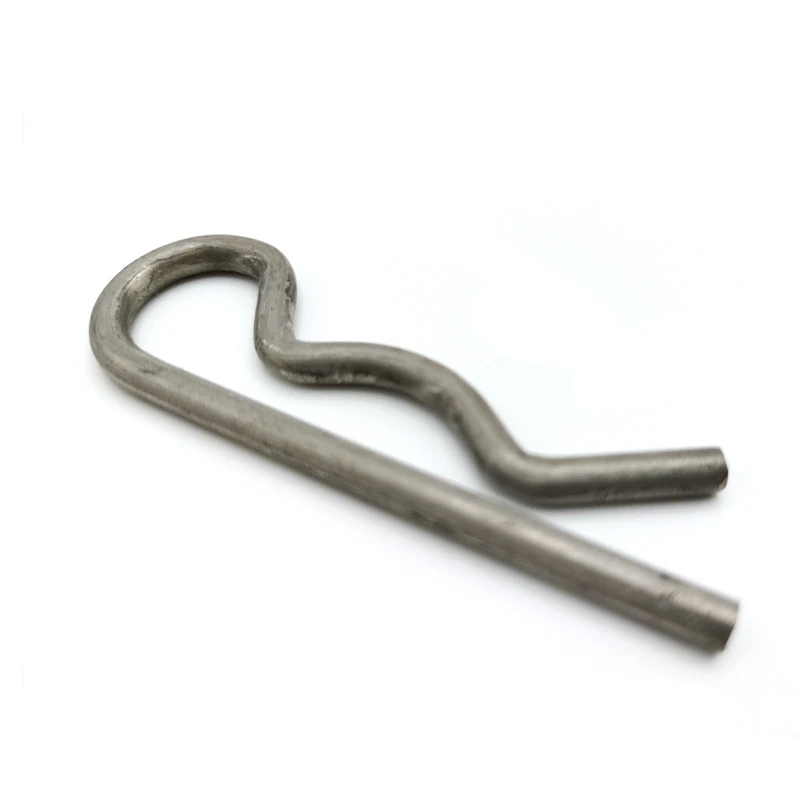 Hongsheng Cotter R pin Metal Spring Stainless Steel 6 MM Precision Wire Bending forming Custom Spring Clip