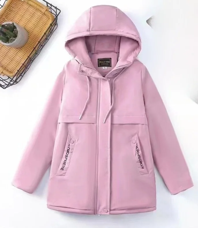Conventional fashion casual hooded jacket loose coats for women in  spring and autumn quality guarantee