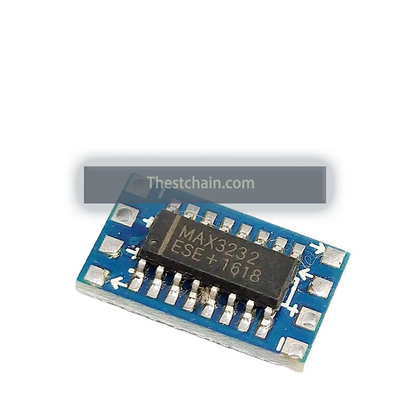 Mini RS232 MAX3232 Level to TTL Level Conversion Board Serial Port Conversion Module