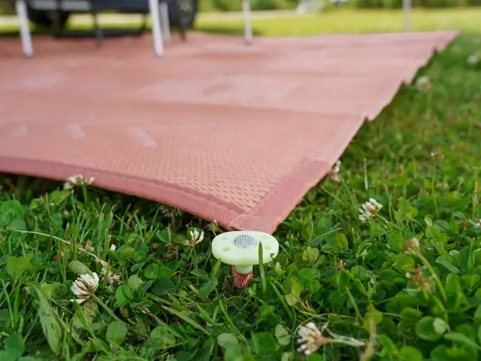 Outdoor Camping Accessories Thickened Windproof Camping Ground Metal Tent Pegs