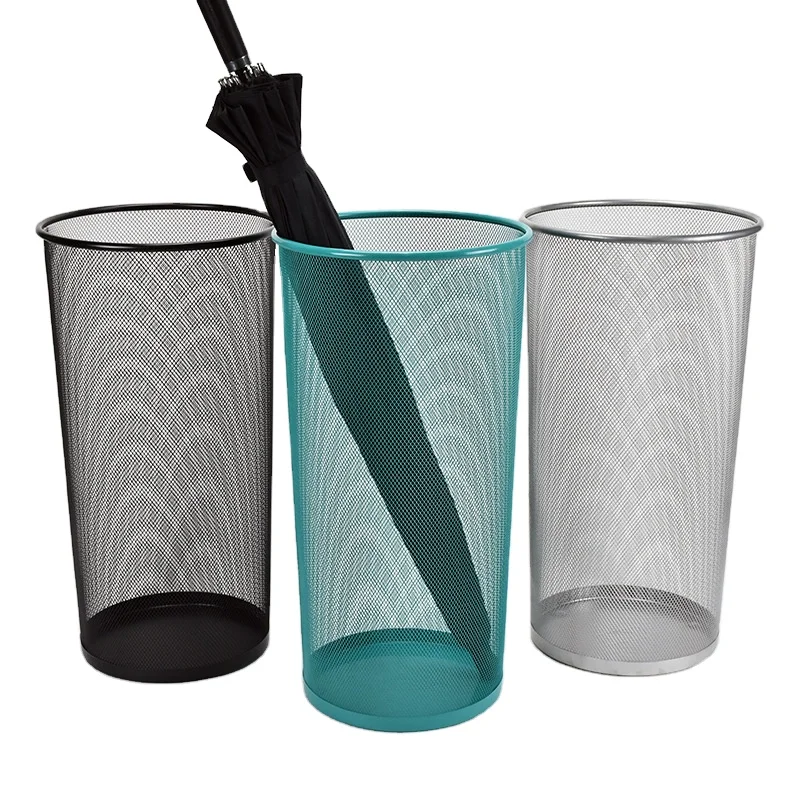 Hot Sale Metal Umbrella Stand Rack Umbrella Holder For Home And Office Decor With Drip Tray