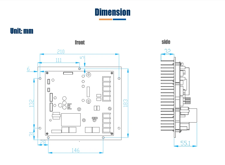 Air Conditioner heatpump Dc Inverter Compressor Control Board  Compressor Driver pcb  Inverter Circuit Board