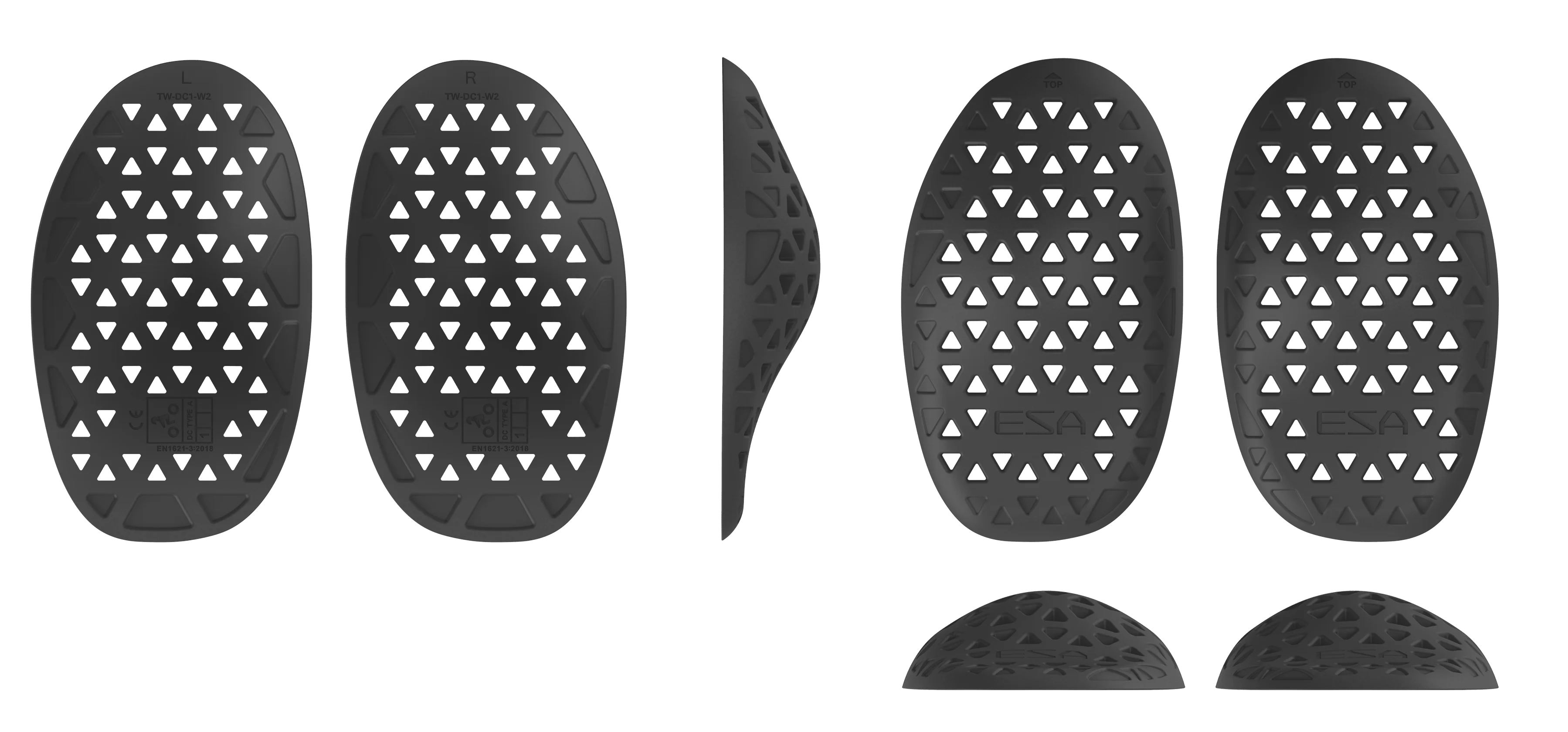 Factory Price  ESA Cold Resist Soft Foam Chest Protector Insert Pad CE Certificate Impact Resist for Women Snowboard Protection