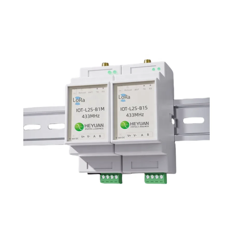 Heyuan Factory Direct Sale 433Mhz Multi-Hop Wireless Point To Point Lora Transceiver And Receiver Data Transmission Module