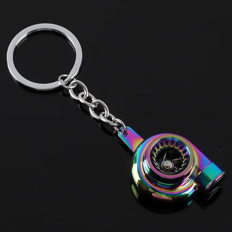 Creative Gift Car Modification Mazda Rotary Engine Metal Advertising Waist Hanging Key Ring Pendant Keychain