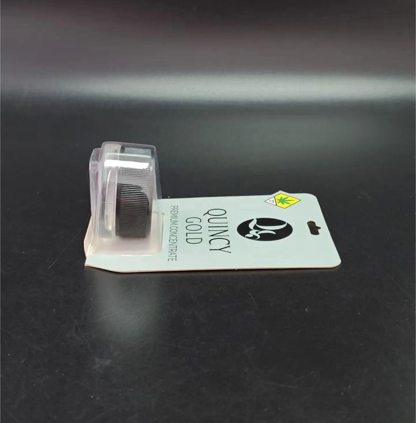 Customized Cold Seal Clam Blister Card Packaging Paper Blister Card With Adhesive Strips for Jar and Cartridge